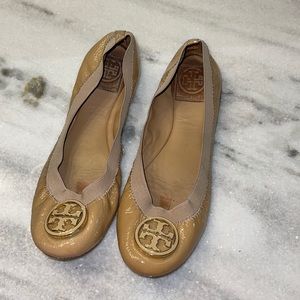 Tory Burch Patent Leather Ballet Flats